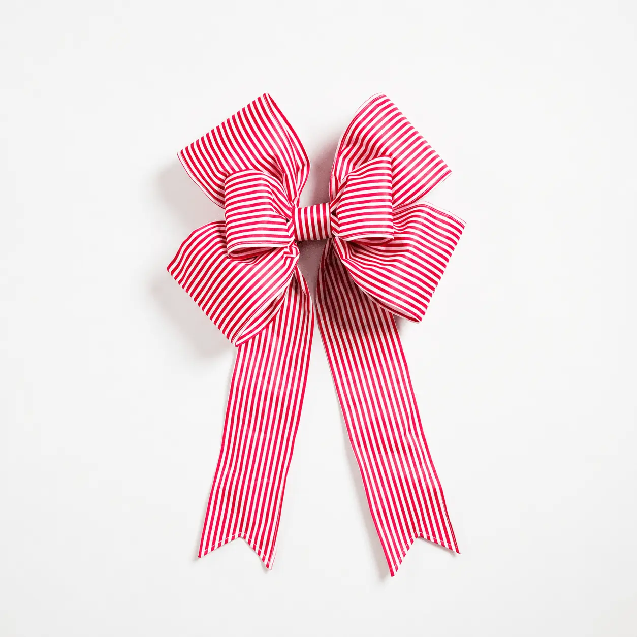Red & White Bow 18"