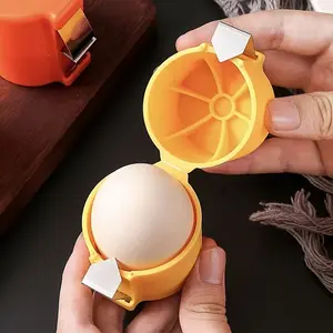 2-Piece Egg Shell Separator & Peeler Set, Quick Easy Egg Separating Tool, Handheld Eggshell Remover for Baking Cooking Breakfast Kitchen Gadgets, Utensils, Kitchenware