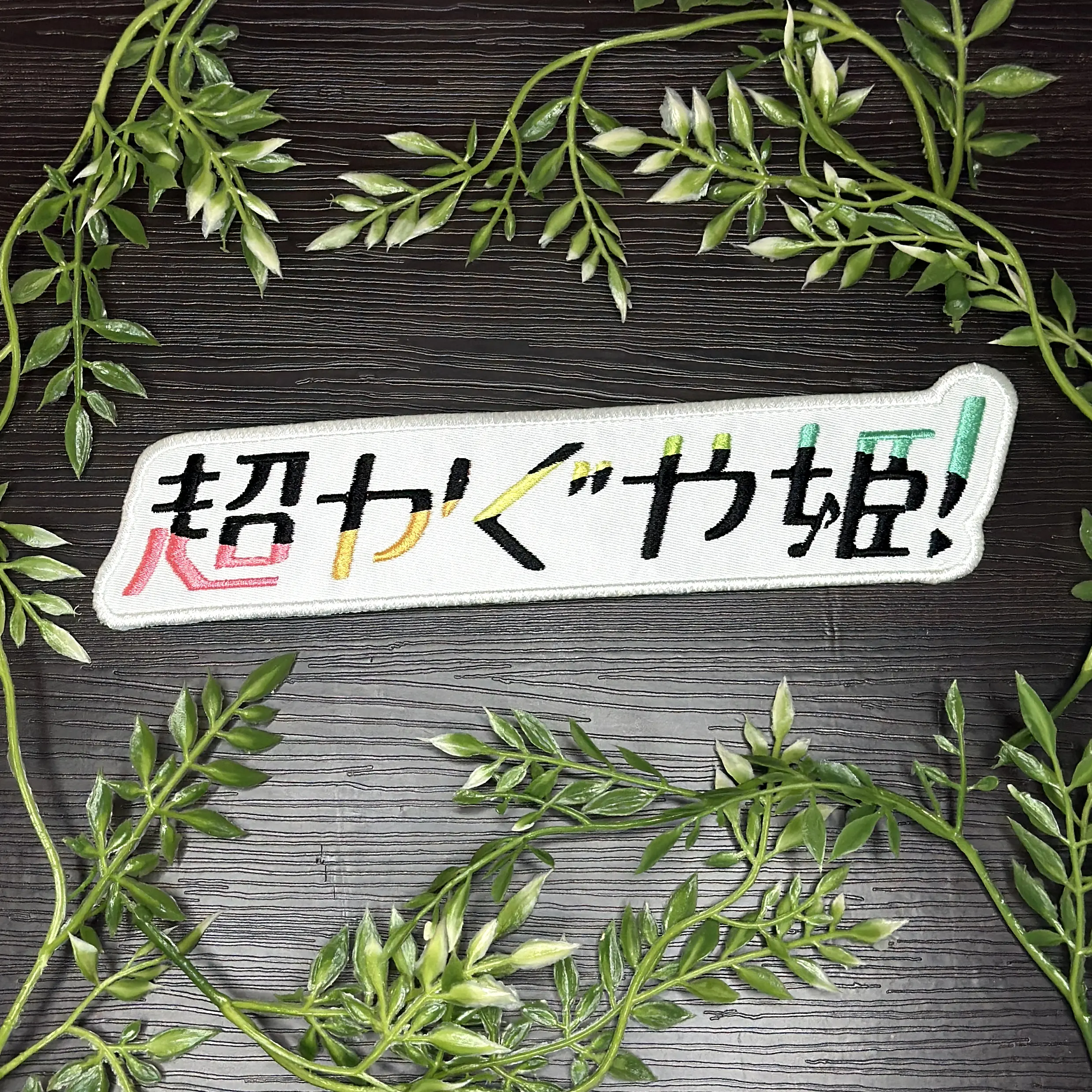 Cosmic Princess Kaguya Hime Anime Movie Embroiderered Polyester Durable Iron-On Patch for Cosplay, Jacket, Hat, Clothing, & More