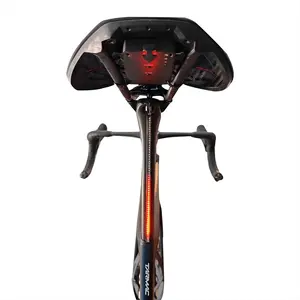 【Free Returns and Exchanges】New Road Bike Seatpost Water Drop Taillight has Ultra-long Battery Life, is Waterproof, Rechargeable,and has a variety of colors and light modes to choose from(4.7 inches)