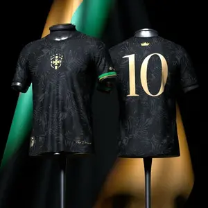 Premium BZ The Prince N#10 of Selecao  Edittion Black Color Soccer Jersey, Vintage Streetwear Soccer Jersey, Perfect Gifts, Gifts Boyfriend, Sports Top, Gym Athletic Clothes