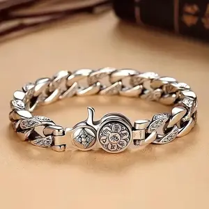 GAB  No Fading & Tarnish Bracelet - Polished Chain Unisex Fashion & Gift