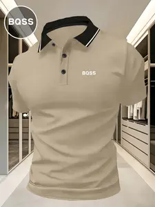 Men Women Summer Fashion Casual Outdoor Sports Short Sleeve Polo Shirt, Quick-Dry Breathable Comfort Washable, Running Fishing Essential