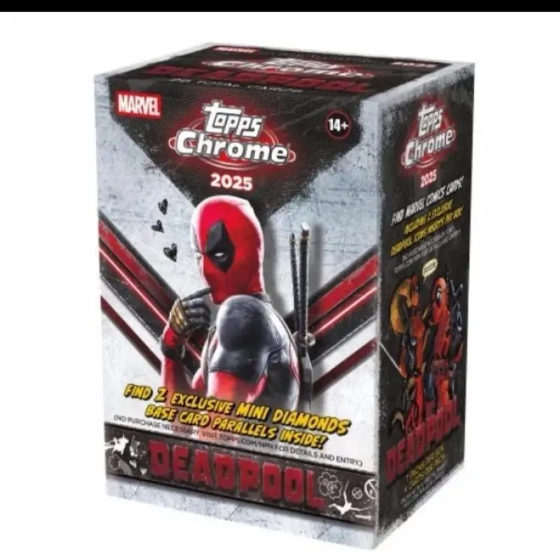 2025 topps chrome Deadpool
