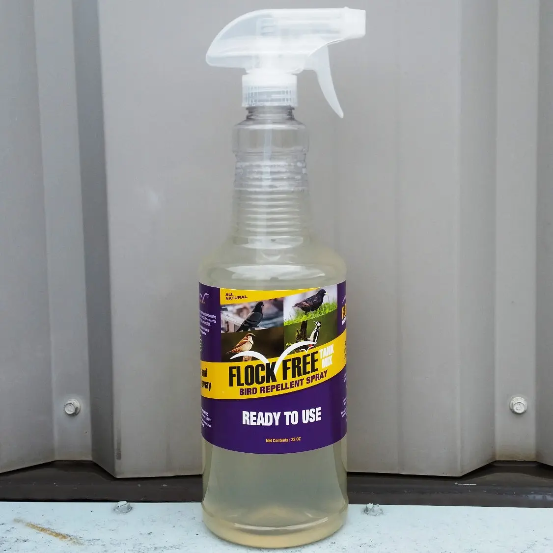Flock Free Bird Repellent Spray - Ready-to-use Bird Deterrent