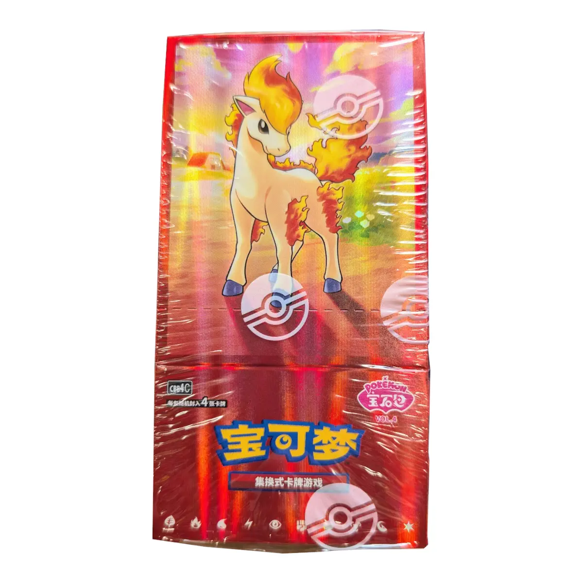 [CN] Pokemon Horizon Gem Pack VOL 4 CBB4C Booster Box - Ponyta Year Of The Horse - Simplified Chinese - Volume 4