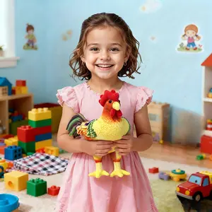 28cm Cute Rooster Plush Toy, Cute Stuffed Animal, Realistic Design, Perfect Gift for Kids, Soft and Comfortable, Ideal for Home Decor, Birthday, Christmas
