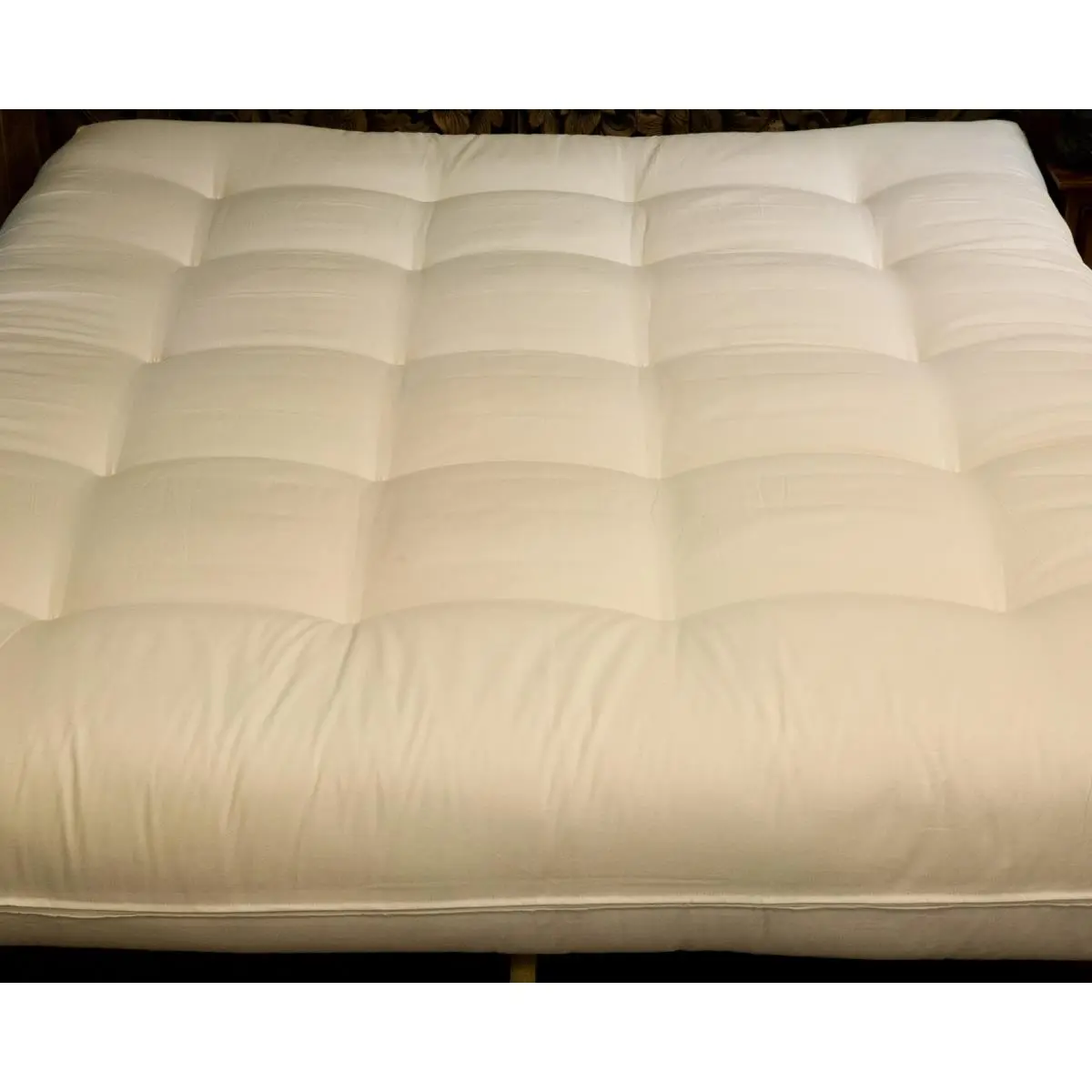212 MAIN Handcrafted Tufted Natural Felt Layered Luxury Futon Mattress - Twin XL Size, Mattress Only, Foam Futon Mattresses, Hand-Tufted Futon Mattresses