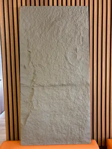 Gray Ultra-Realistic PU Faux Stone Wall Panels – Lightweight, Waterproof & Easy DIY Installation for Stunning Accent Walls