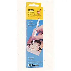 Lineco 212 MAIN Dye-Based Ink Eye Retouching Pen - Photography Red Eye Fix Tool, Office Writing & Correction Supply, Ink Pencil Alternative