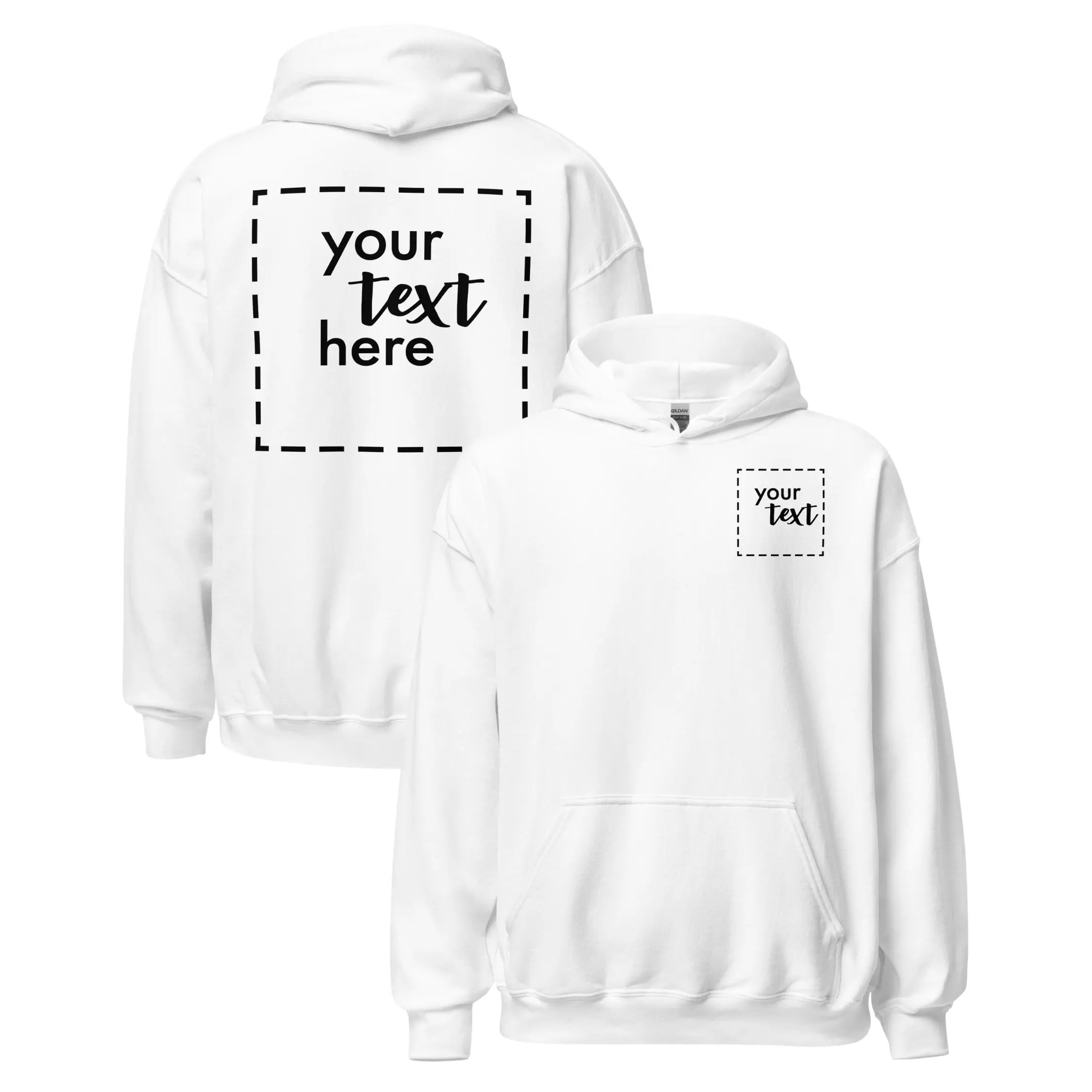 Unisex Heavy Blend Hoodie | Personalized Photo, Logo & Text