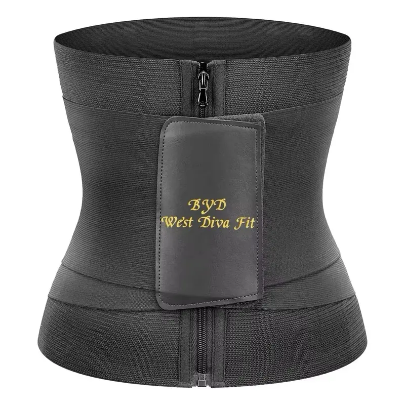 BYD West Diva Fit Waist Trainer - Snatch Sculpt Slay Premium Neoprene for Women's Fitness & Confidence Boost