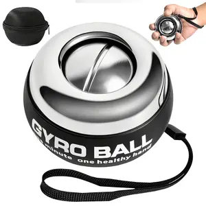 Full Metal Gyroball,Wrist Exerciser Ball, Gyroscopic Forearm Trainer, Strengthening Arms, Fingers, Wrist,gyro ball