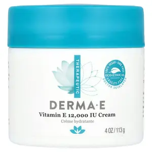 DERMA E Vitamin E Creme, 4 oz (113 g)