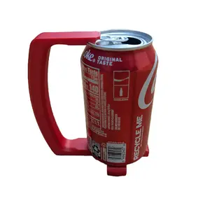 Can Drink Holder Grip for Easy Carrying - Perfect for On-The-Go - Drinkware
