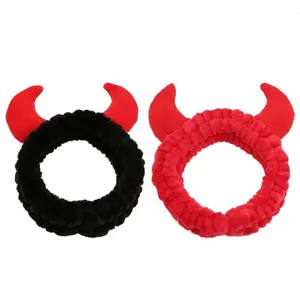 Facial Spa Headband Devil Horns for Personal Care