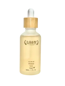 LOHV ESSENTIALS Vegan Toner Serum for Sensitive Skin, All Skin Types, Acne, Scarring, Eczema - Even Skin Tone and Hydration Boost - Facial