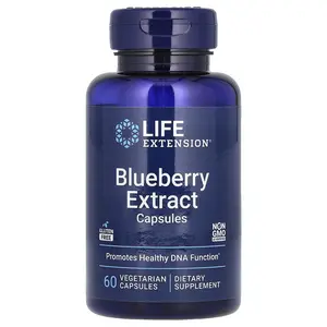 Life Extension Blueberry Extract Capsules, 60 Vegetarian Capsules
