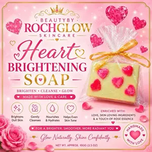 Beautybyrochglow face and body  soap