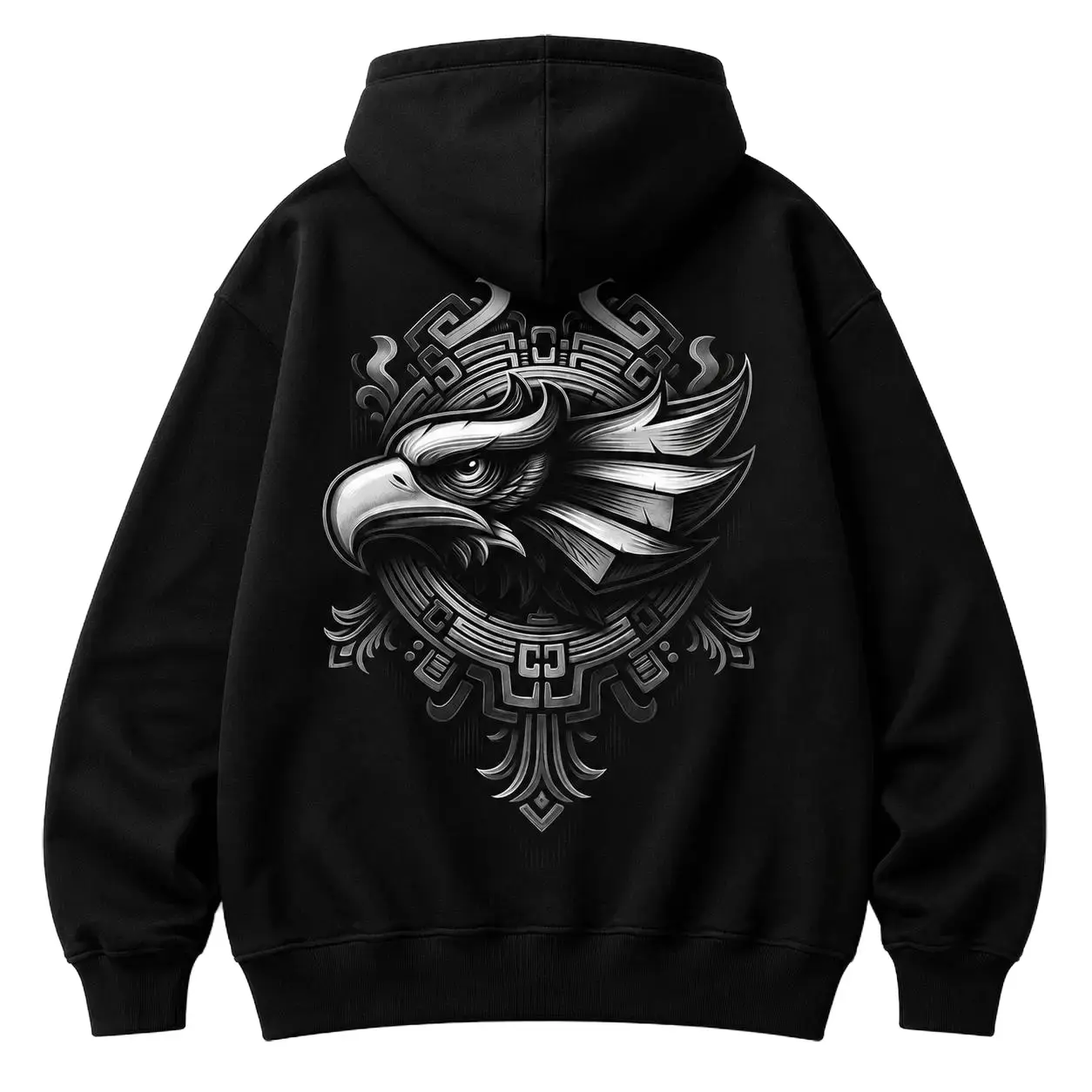 Chicano Clothing, Aztec Art Mexican Clothes, Chicano Style Art Graphic Tee for Men & Women, Gangster Clothes Lowrider Art, Cholo outfit MXC0019 Oversized Hoodie