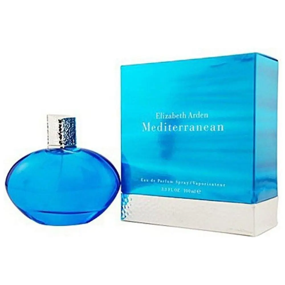 Elizabeth Arden Mediterranean Floral Woods EDP Spray for Women, 3.4 oz Full-Size Orchid Fragrance, Aromatic Amberwood-Citrus Scent, Sensual Elegant Perfume, Brand New in Original Box (EDP Sprays Collection), Orchid Women's Fragrance, Full-Size Women's Fra