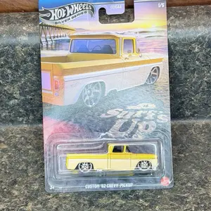 Hotwheels silver series surfs up custom ‘62 Chevy pickup