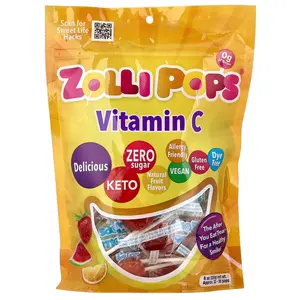 Zollipops Vitamin C Pops, Approx. 32 - 36 Pops, 8 oz (226 g)