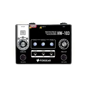 Foxgear HW-103 Miniamp/Direct Box (“Hiwatt” British Clean Pedal Platform)