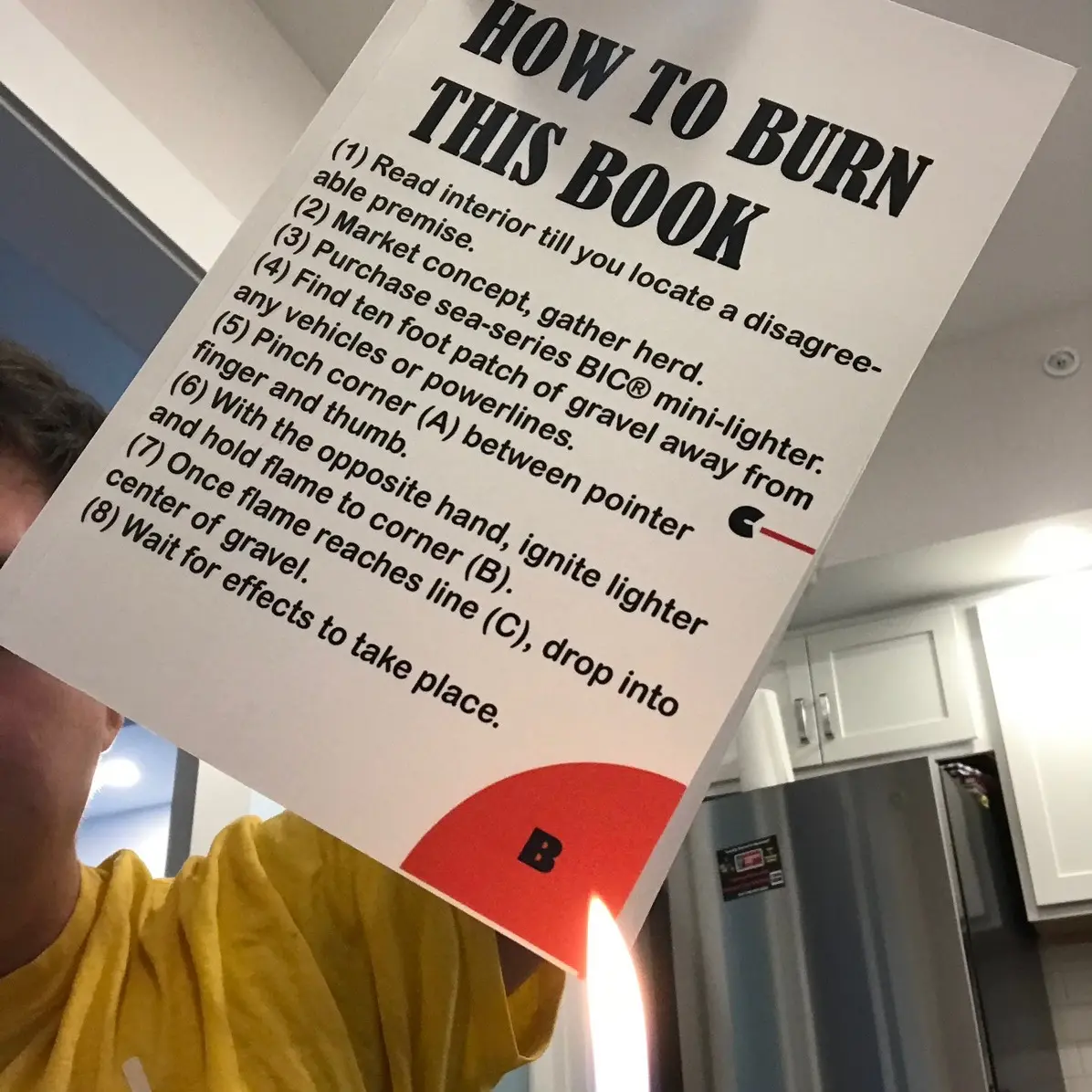 How to Burn This Book (Paperback)
