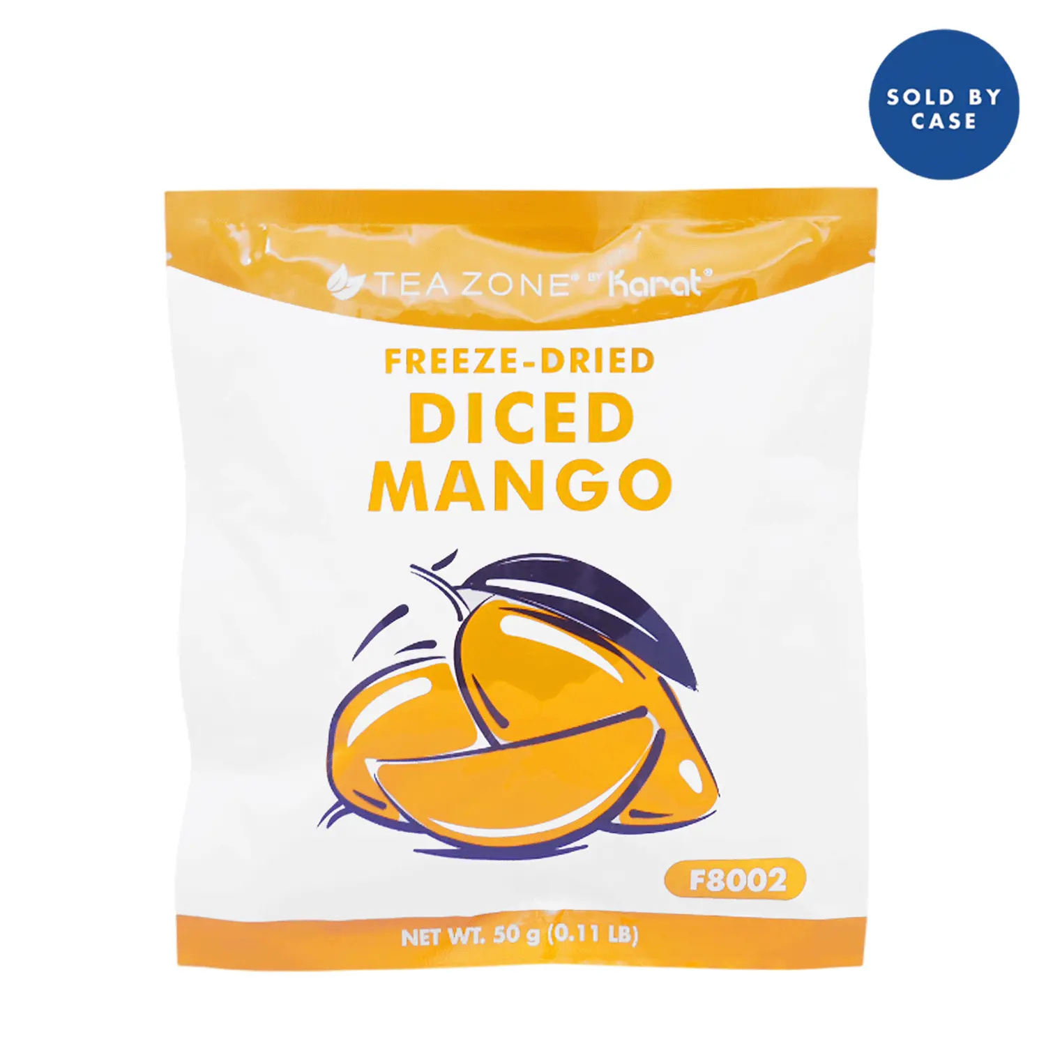 Tea Zone Freeze-Dried Mango, Diced - Case of 12 bags