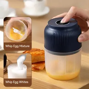 Professional Electric Garlic Chopper Mini Food Processor For effortless minced garlic and purees with powerful cordless convenience and easy cleaning for modern kitchens