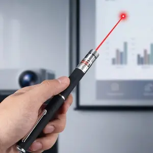 3-Color Laser Pointer Pen, Red Green Blue Purple Presentation Tool, 500m Long Range Remote Teaching Aid, Portable Anti-Slip Safe Design for Pet Cat Dog Toy Training