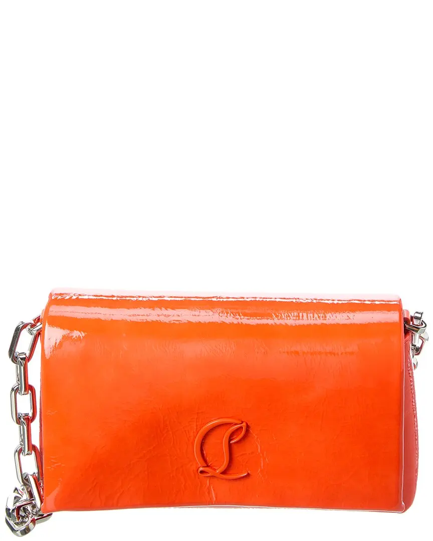 Christian Louboutin Loubi54 Patent Shoulder Bag