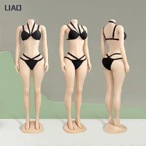 Female Plastic Barrel Mannequins with Curvy Figure, Sexy Design for Clothing Shop Bikini, Underwear, Swimwear Display - Fashion Focused