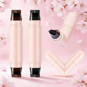 Dual-End Rotating Eyeliner Stamp Pen, Cosmetic Tool with Quick-Dry, Smudge-Proof, Long-Lasting Long-Wear Formula for Winged Lines, Easy Cat Eye, Beginner-Friendly for Women #Summervibes