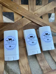 "Cowboy Kiss" Peppermint Tallow Chapstick- 15ml Plastic Oval Container