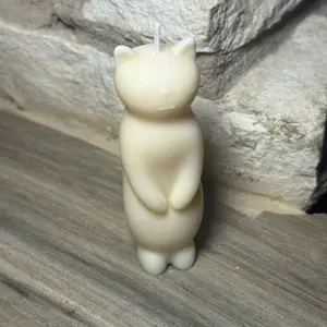 Mini cat pillar candle Mini cat pillar candle