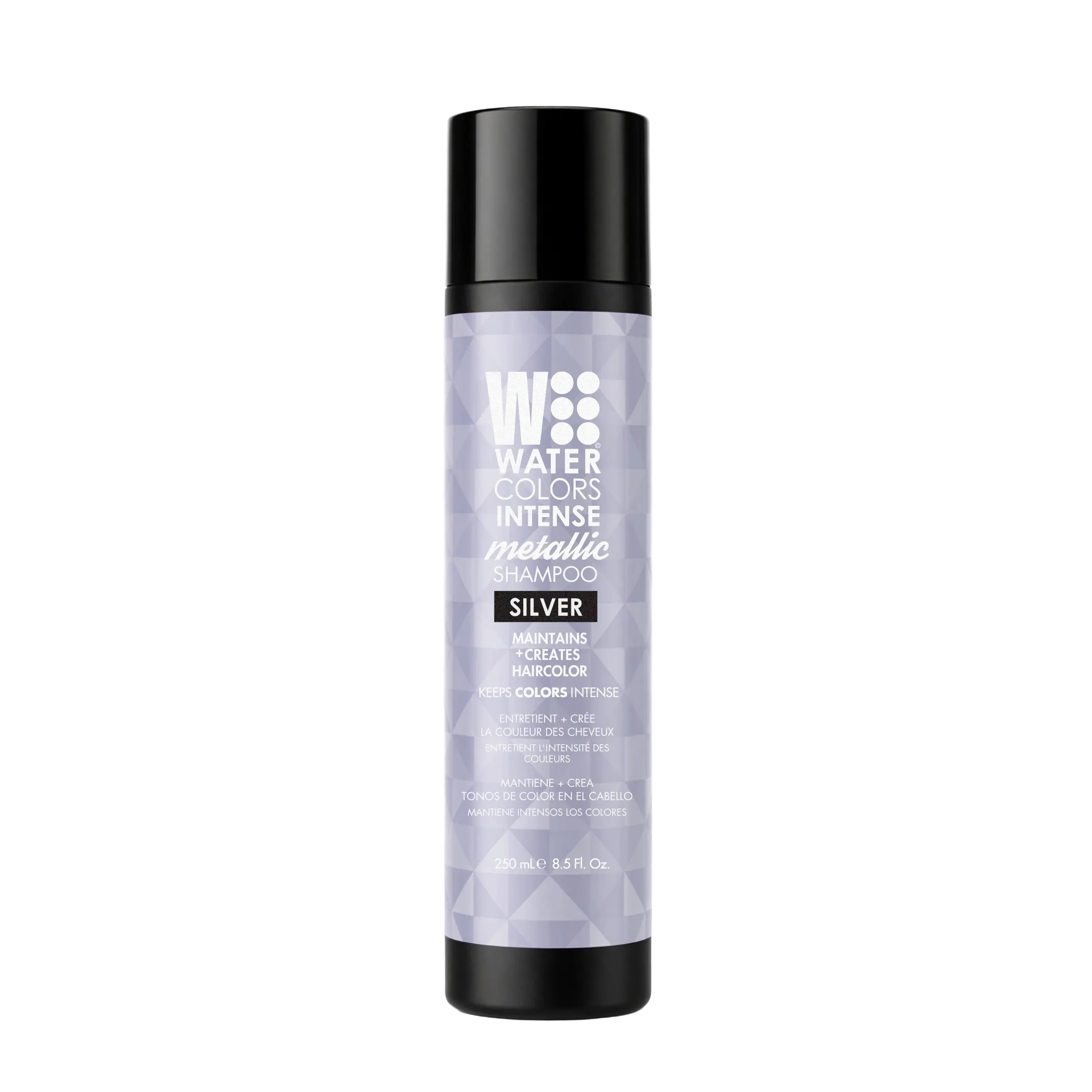 Color-Depositing Silver Watercolor Metallic Shampoo, Intense Color Enhancer, 8 oz