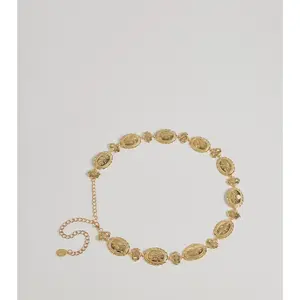 Western Showdown Etched Concho Belt