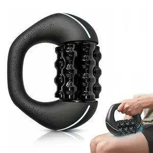 Electric Handheld Rolling Massager, Rechargeable Handheld Roller for Whole Body, Portable Body Massager 3-Speed Spin for Back, Shoulders, Legs, Mother's Day Gift