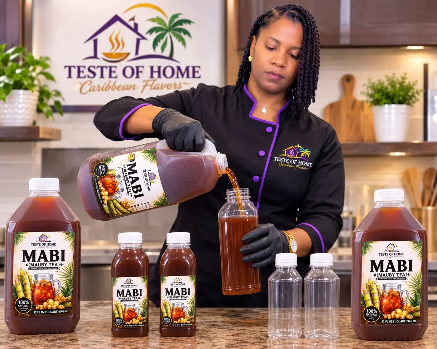 MABI Premium Mauby Tea, Natural Herbal Drink for Daily Refreshment