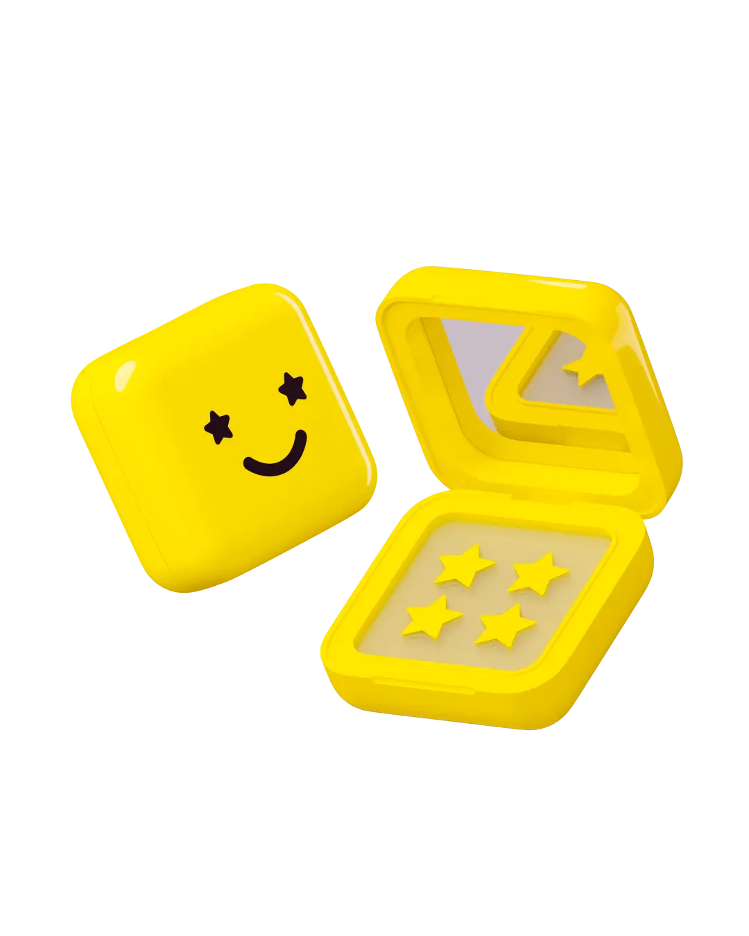 Starface Hydro-Star️ Pimple Patches + Big Yellow Compact, 32 ct