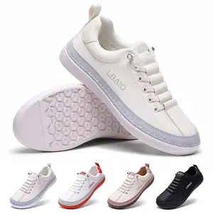 LBAIO Women’s Wide Toe Box Sneakers Zero Drop Slip-On Shoes All Season Comfortable Work, Walking, Casual & Business Shoes