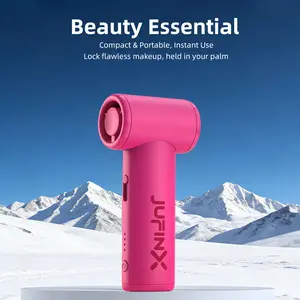 Mini Handheld Portable Fan for Makeup, Compact Pocket Fan with Adjustable Speed, Rechargeable Personal Fan for Travel, Office & Outdoor Use
