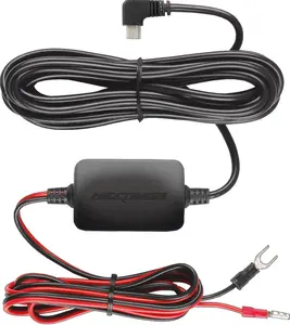 Nextbase Hardwire Kit for Car or Truck Installations - 5M Cable with 5V Mini USB Power Cable & 2 Amp Fuses - Plug-and-Play Dash Cam Power Supply