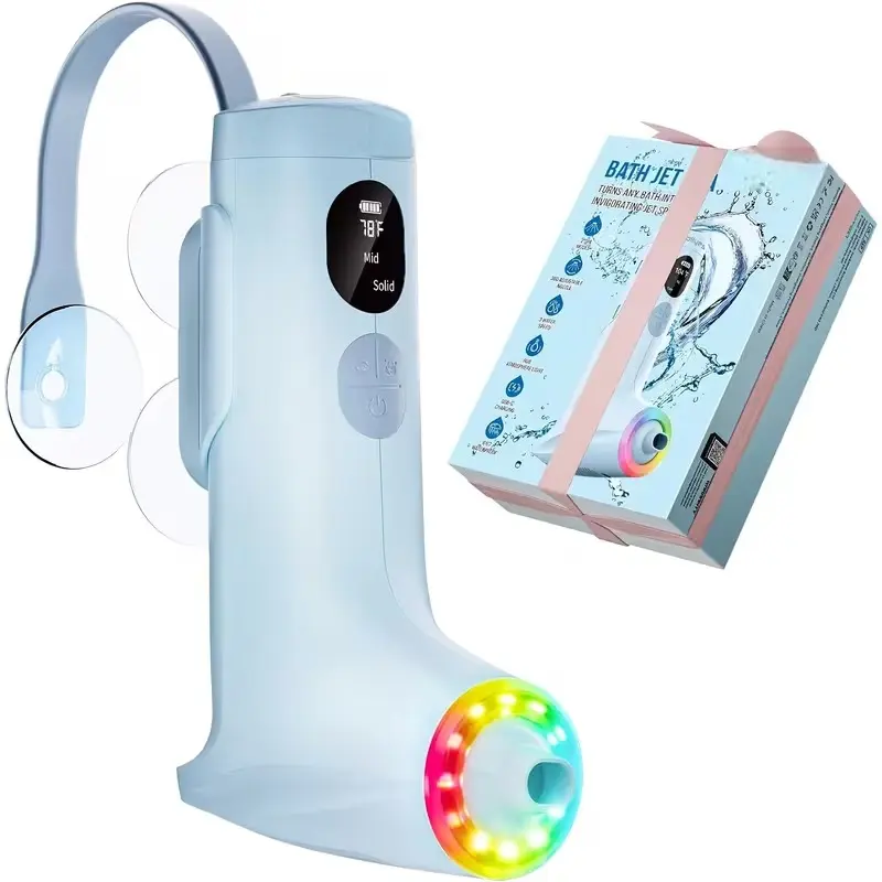 Bath Jets for Tub, Bath Bubble Machine, 3-Level Adjustable Bubble Bath for Women, Jet/Bubble Mode, Christmas Gifts for Women, Relaxing Home Daily Use