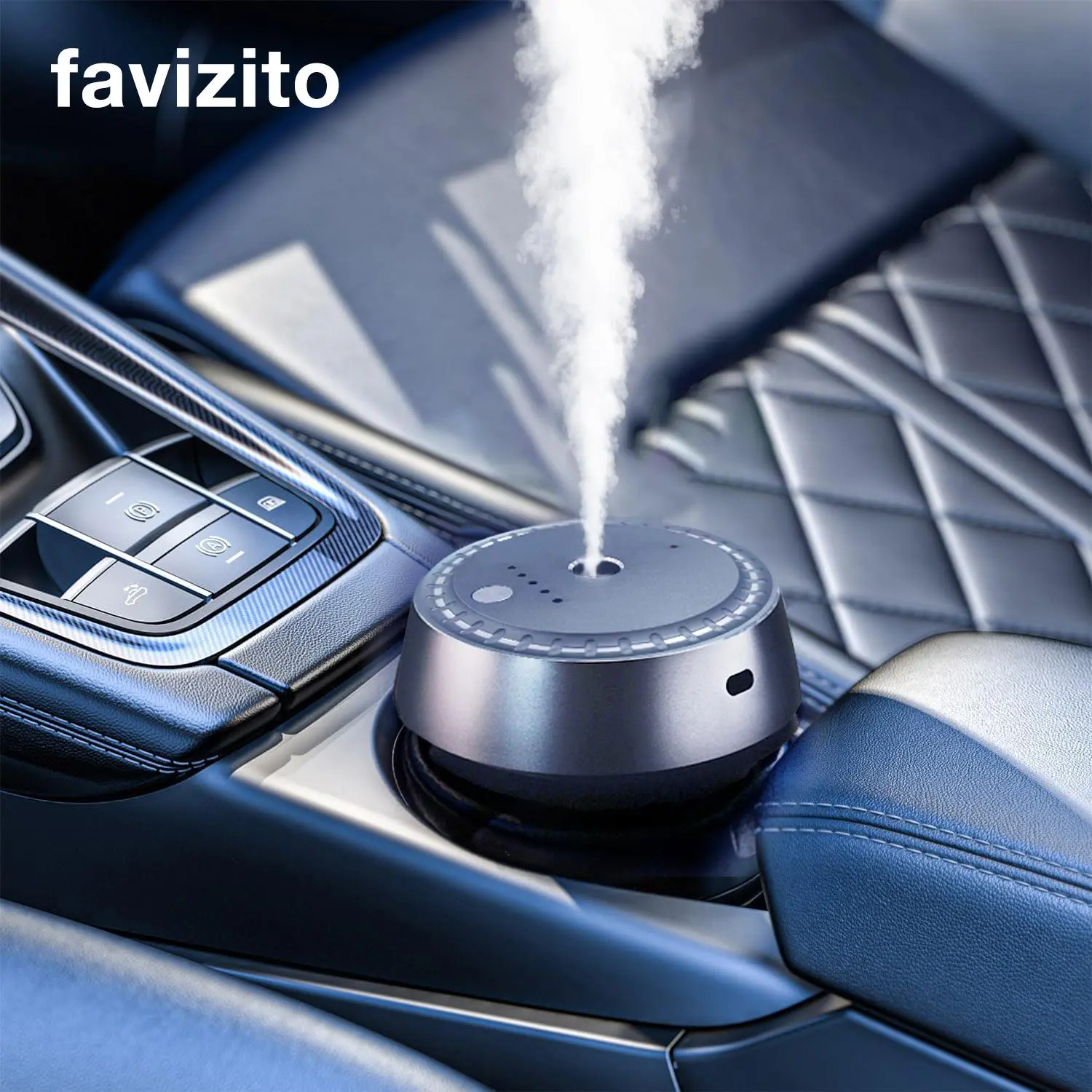 favizito Car Smart Aroma Diffuser, Car Air Freshener, Car Smart Aromatherapy Spray, Essential Oil Diffuser for Car