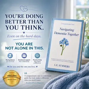 Compassionate Dementia Caregiving Guide: Navigating Dementia Together with Informed Confidence, Practical Tools, Expert Advice, Modern Pastel Design (Career & Self-Help Book for Caregivers)