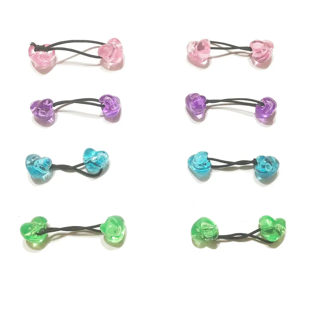 Heart Hair Bobbles