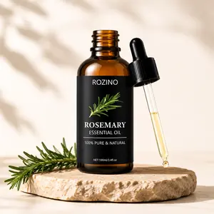 Viral New Herbal Full-Body Minoxidil (100ml/3.38 fl oz) - Body Care Nourishing Massage Oil with Rosemary, Cinnamon, Aloe, Mint Pieces - Relaxing Natural Ingredient for Strengthening, Regenerating, Accelerating Growth - Gift Diffuser Oil